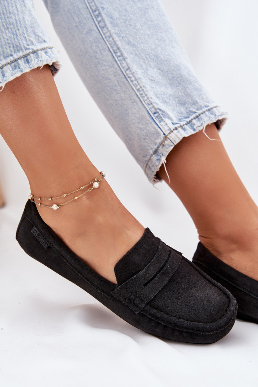 Mocasines de ante Big Star RR274948 color negro