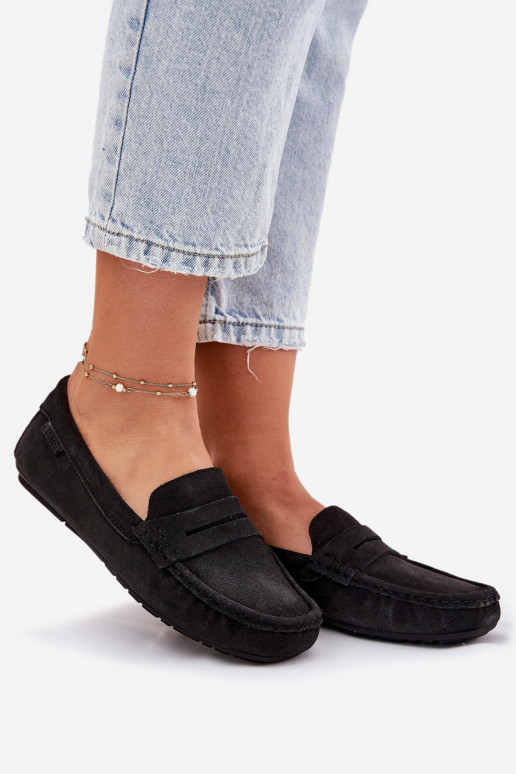 Mocasines de ante Big Star RR274948 color negro