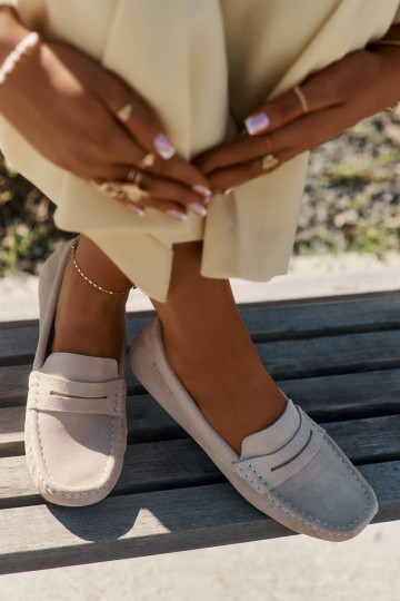 Mocasines de ante Big Star RR274947 color arena 2