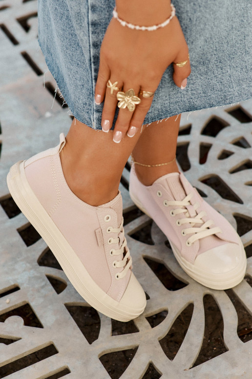 Zapatos casuales Big Star RR274732 color rosa claro