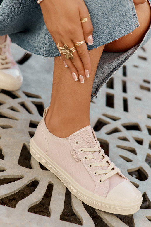 Zapatos casuales Big Star RR274732 color rosa claro