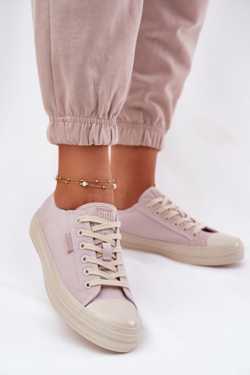 Zapatos casuales Big Star RR274732 color rosa claro