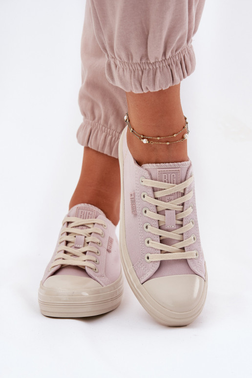 Zapatos casuales Big Star RR274732 color rosa claro