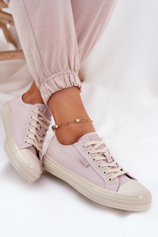 Zapatos casuales Big Star RR274732 color rosa claro