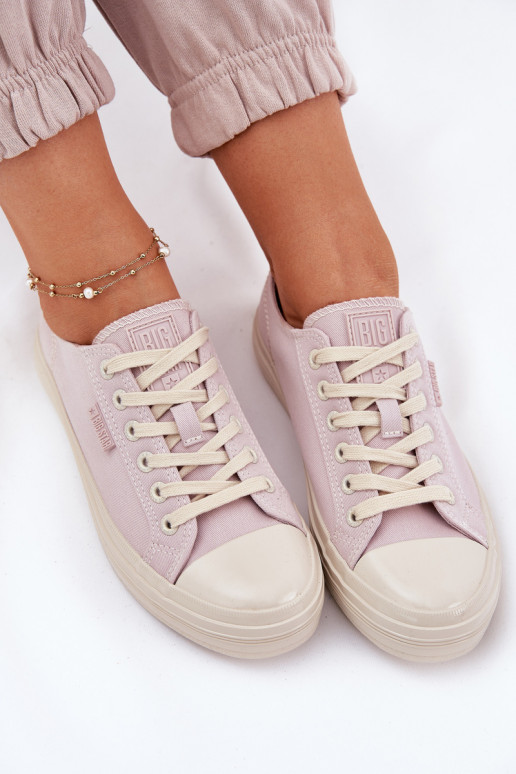 Zapatos casuales Big Star RR274732 color rosa claro