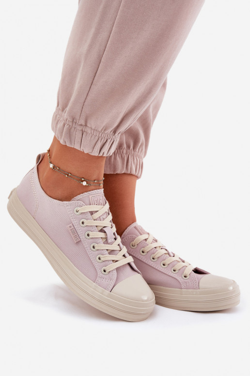 Zapatos casuales Big Star RR274732 color rosa claro