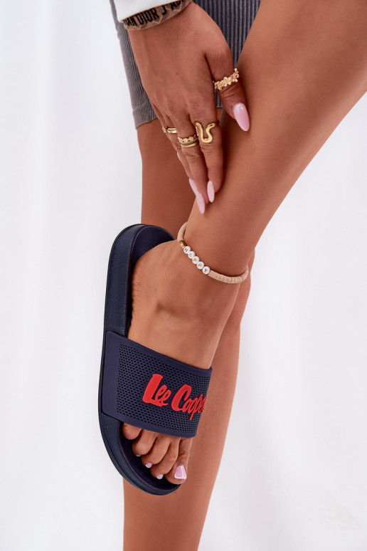 zapatillas de mujer Lee Cooper LCEN-25-07-3524L azul oscuro