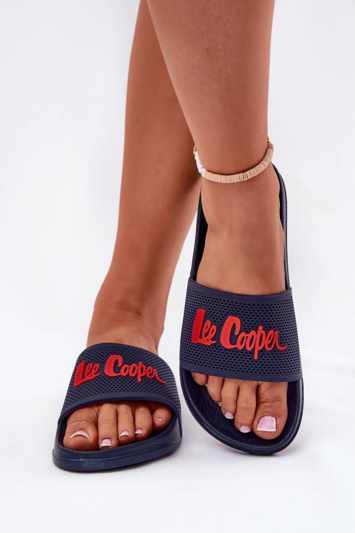 zapatillas de mujer Lee Cooper LCEN-25-07-3524L azul oscuro