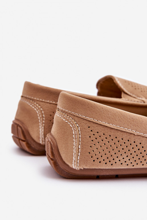 Tiene quesculino Mocasines clásicos de ante. beige Felixo