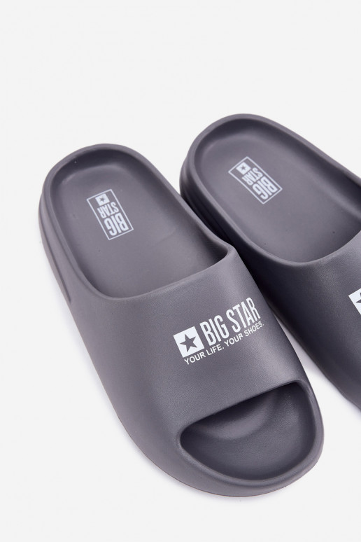 Zapatillas ligeras Zapatillas Tiene quesculino Z Logo Big Star RR174A013 color gris