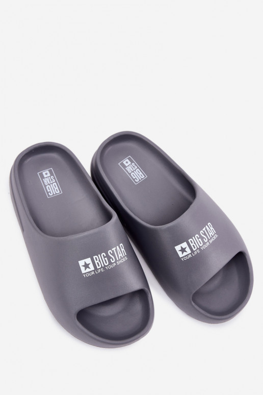 Zapatillas ligeras Zapatillas Tiene quesculino Z Logo Big Star RR174A013 color gris