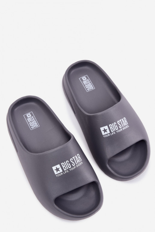 Zapatillas ligeras Zapatillas Tiene quesculino Z Logo Big Star RR174A013 color gris