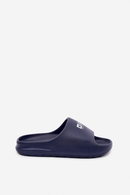 Zapatillas ligeras Zapatillas Tiene quesculino Z Logo Big Star RR174A014 azul oscuro