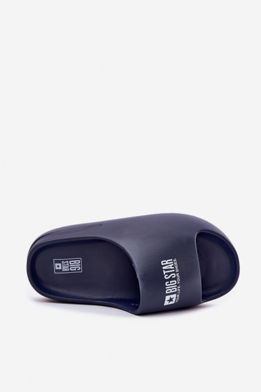 Zapatillas ligeras Zapatillas Tiene quesculino Z Logo Big Star RR174A014 azul oscuro