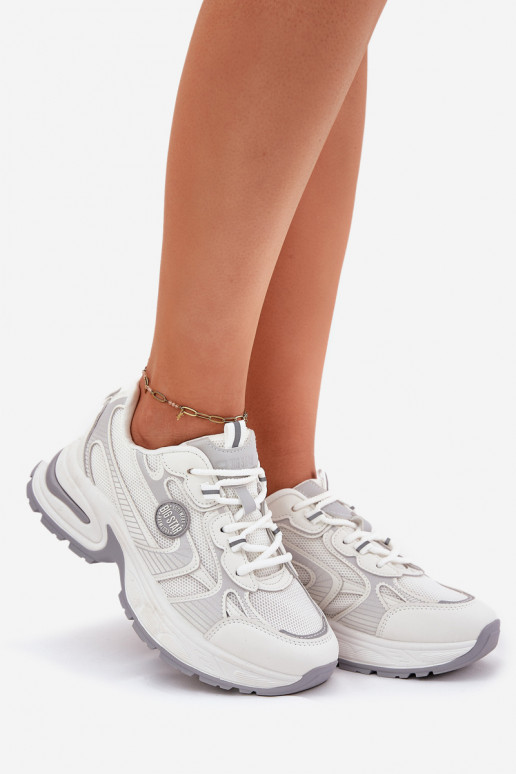 Zapatillas modelo zapatos. Femenino Big Star RR274A191 el color blanco