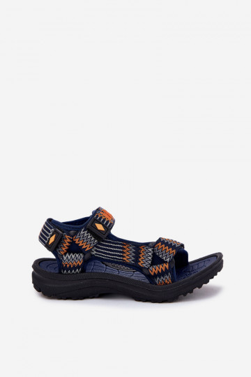 sandalias para niños Lee Cooper LCEN-25-34-3571K azul oscuro 2