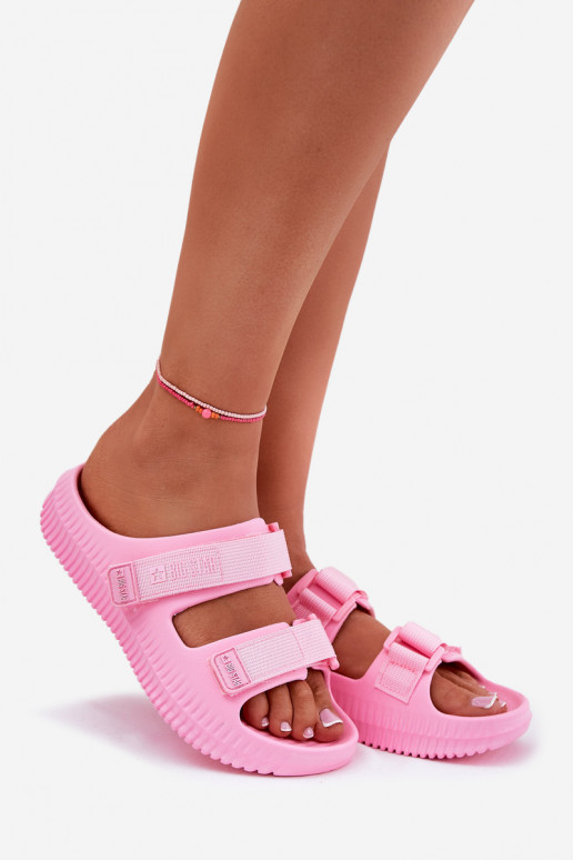 Zapatillas ligeras zapatillas de mujer Z con cierre adhesivoami Big Star RR274A528 color rosa