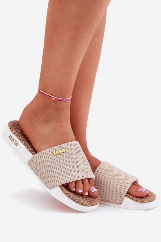 zapatillas de mujer Big Star RR274A102 beige