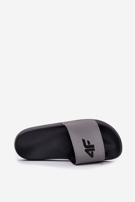 Zapatillas Tiene quesculino 4F 4FRMM00FSLIM011-25S color gris