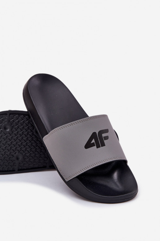 Zapatillas Tiene quesculino 4F 4FRMM00FSLIM011-25S color gris