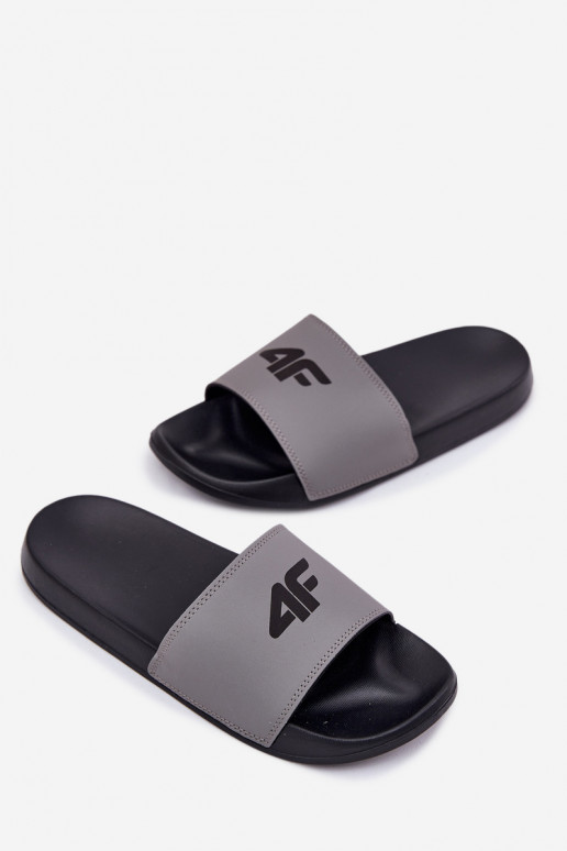 Zapatillas Tiene quesculino 4F 4FRMM00FSLIM011-25S color gris