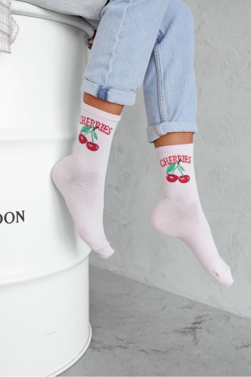 Medias Femenino CHERRIES color rosa