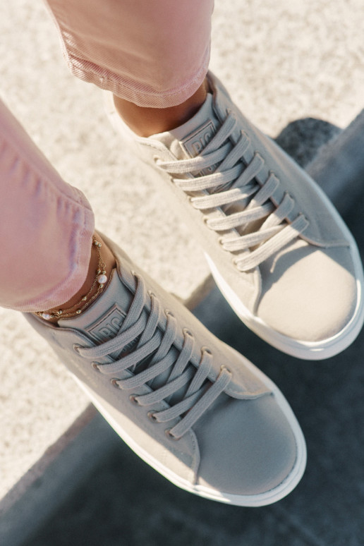  Zapatos de ocio con una plataforma Big Star RR274465 beige