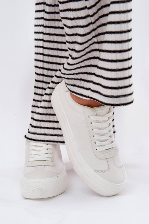 Zapatos de ocio con una plataforma Big Star RR274337 el color blanco
