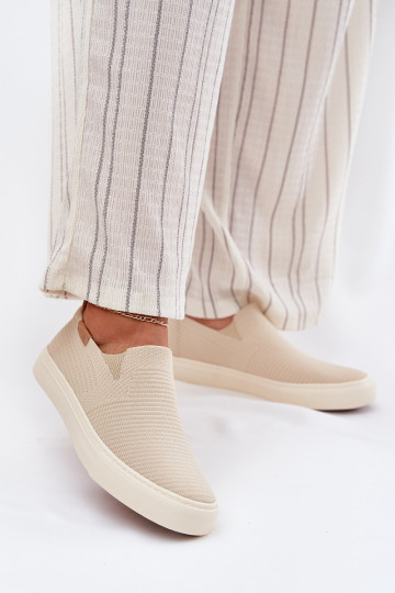 Zapatos de ocio Slip-On Big Star RR274721 beige 2