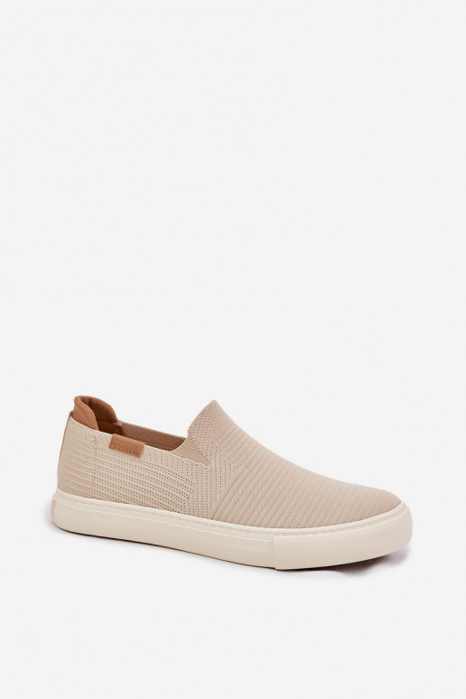Zapatos de ocio Slip-On Big Star RR274721 beige