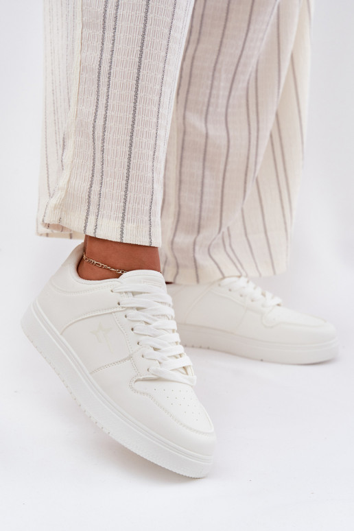 Zapatillas modelo zapatos. Femenino Big Star RR274A241 HI-POLY SYSTEM el color blanco