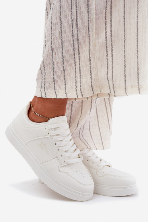 Zapatillas modelo zapatos. Femenino Big Star RR274A241 HI-POLY SYSTEM el color blanco