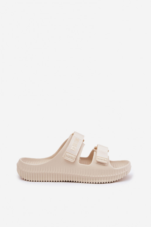 Zapatillas ligeras zapatillas de mujer Z con cierre adhesivoami Big Star RR274A529 beige