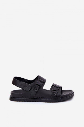 Sandalias de mujer Tiene quesculino Big Star RR174086 de color negro 2