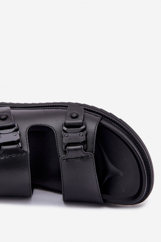 Sandalias de mujer Tiene quesculino Big Star RR174086 de color negro