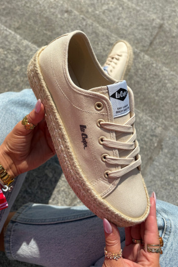 Zapatos de ocio Con Trenza Lee Cooper LCEN-25-44-3215 beige