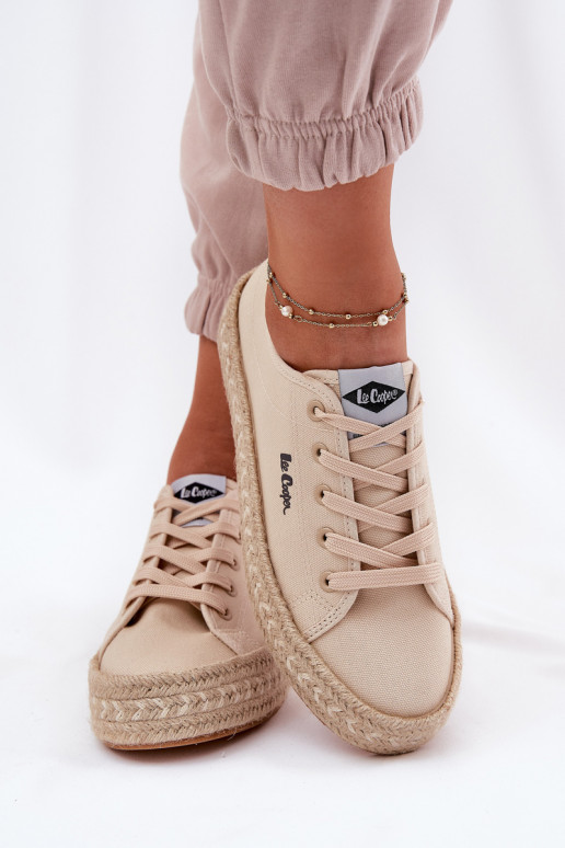 Zapatos de ocio Con Trenza Lee Cooper LCEN-25-44-3215 beige Zapatos de ocio Con Trenza Lee Cooper LCEN-25-44-3215 beige