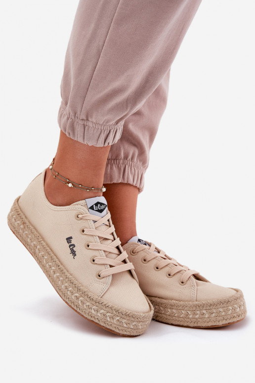 Zapatos de ocio Con Trenza Lee Cooper LCEN-25-44-3215 beige Zapatos de ocio Con Trenza Lee Cooper LCEN-25-44-3215 beige