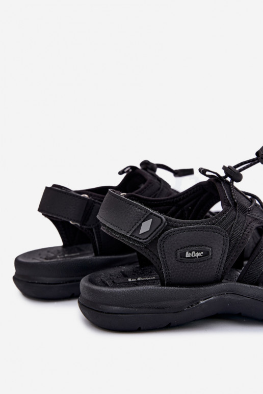 Estilo deportivo sandalias Tiene quesculino Lee Cooper LCEN-24-03-2313M de color negro Estilo deportivo sandalias Tiene quesculino Lee Cooper LCEN-24-03-2313M de color negro