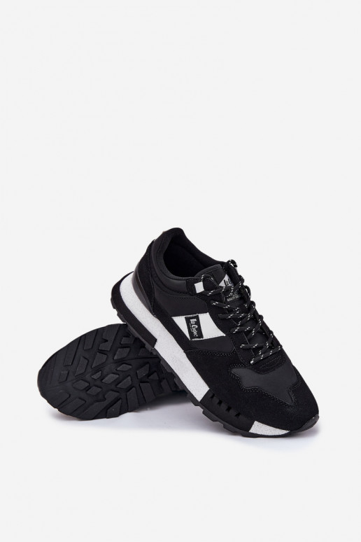 Zapatillas modelo zapatos. Tiene quesculino con una plataforma Lee Cooper LCJ-25-03-3378M de color negro Zapatillas modelo zapatos. Tiene quesculino con una plataforma Lee Cooper LCJ-25-03-3378M de color negro