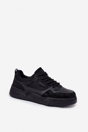 Zapatillas modelo zapatos. Tiene quesculino Big Star RR174606 de color negro