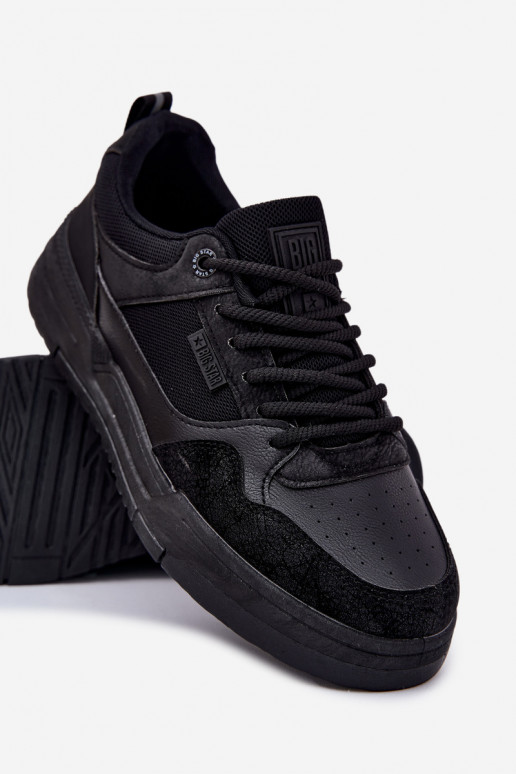 Zapatillas modelo zapatos. Tiene quesculino Big Star RR174606 de color negro Zapatillas modelo zapatos. Tiene quesculino Big Star RR174606 de color negro