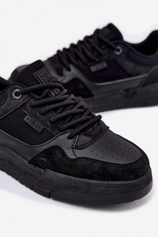 Zapatillas modelo zapatos. Tiene quesculino Big Star RR174606 de color negro Zapatillas modelo zapatos. Tiene quesculino Big Star RR174606 de color negro