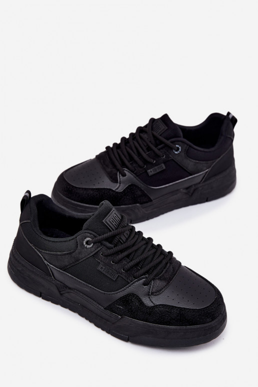 Zapatillas modelo zapatos. Tiene quesculino Big Star RR174606 de color negro Zapatillas modelo zapatos. Tiene quesculino Big Star RR174606 de color negro