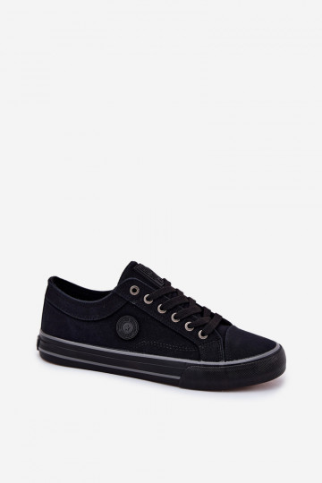 Zapatos casuales de hombre  Big Star RR174338 de color negro
