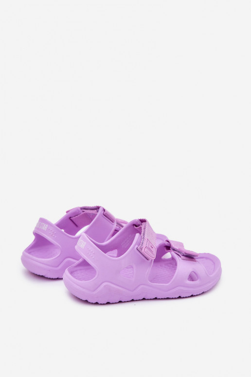 Zapatillas ligeras sandalias Infantil Big Star RR374516 color violeta
