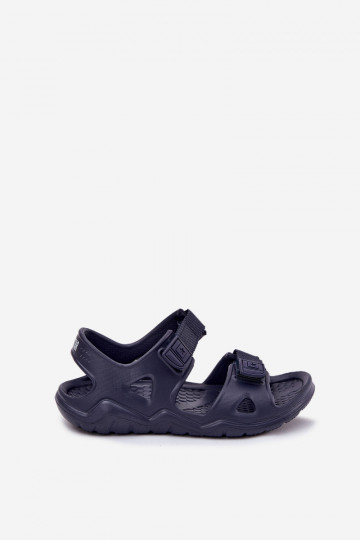 Zapatillas ligeras sandalias Infantil Big Star RR374512 azul oscuro 2