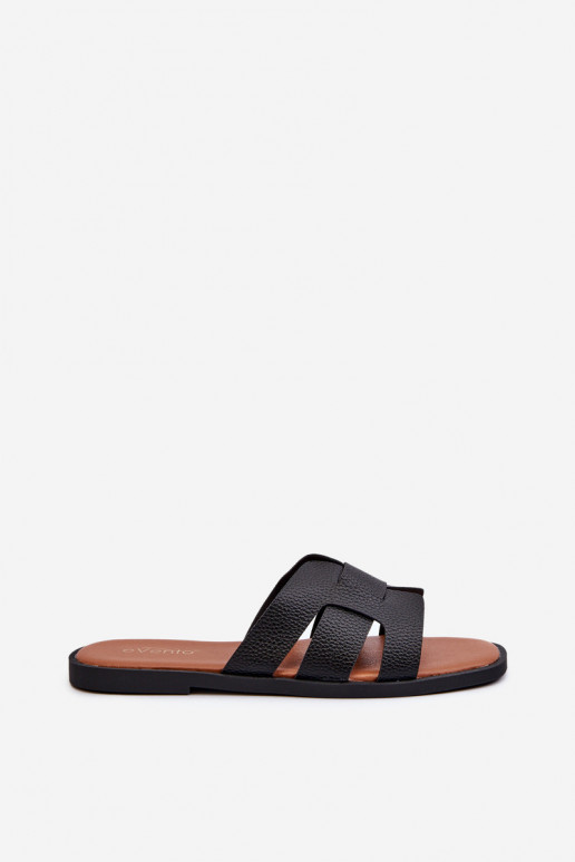 isósceles zapatillas de mujer de cuero ecológico de color negro Risamay isósceles zapatillas de mujer de cuero ecológico de color negro Risamay