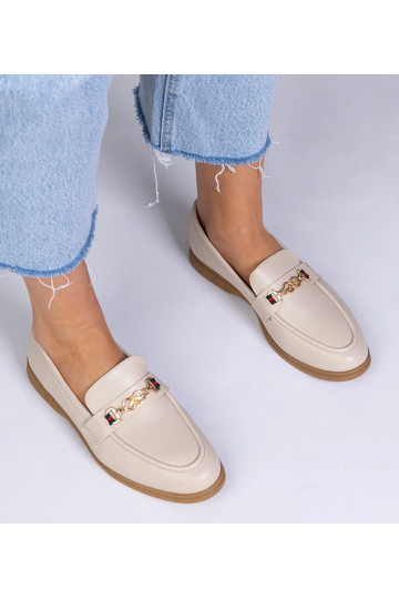 Mocasines de color beige... 2