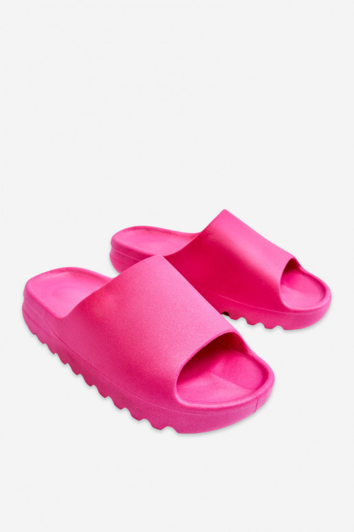 Zapatillas de moda con una plataforma color rosa Estella